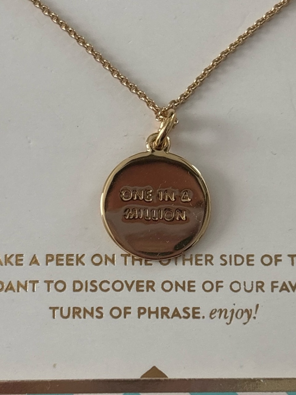 NWT Kate Spade gold initial “K” necklace - Picture 3 of 4